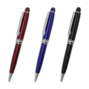 Good Quality Low Moq Custom Pen Metal Hotel Pen Ballpoint Pen
