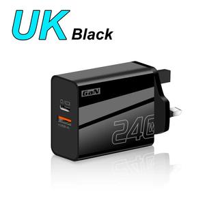 EU US UK Stecker 240W USB C Handy Ladegerät 2 Port USB-C PD Schnell ladegerät 240W USB Typ c Lade adapter - Product Image 6