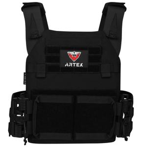 Équipement tactique à libération rapide, entraînement en plein air, chalecos Molle, camouflage, protection corporelle, porte-plaque tactique, gilet tactique - Product Image 2