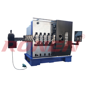 Full-Automatic CNC Wire <strong>Coil</strong> Rolling Shutter <strong>Spring</strong> Making <strong>Machine</strong> - Product Image 5
