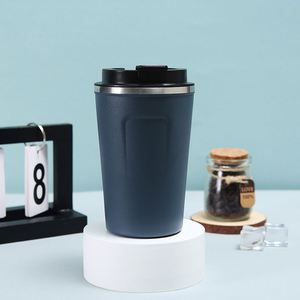 Gobelet isotherme Ys89 en gros avec logo, 350 ml, 500 ml, fournisseur, double paroi isolée, en acier inoxydable 304, tasse à café personnalisée - Product Image 1