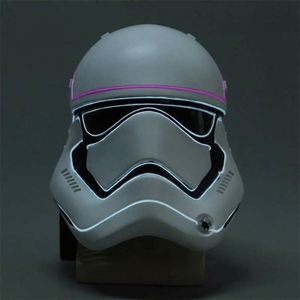 Máscara de Casco de Stormtrooper de Poliéster de Alta Calidad, Accesorio de Disfraz Personalizado Inspirado en Películas y Series de TV, para Mardi Gras, Carnaval y Fiestas - Product Image 2