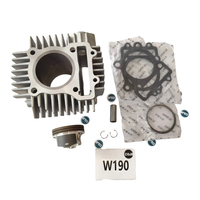 Kit cylindre et piston de moto CQJB Factory ZS W190, alésage 62 mm