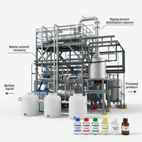 Équipement de récupération et de séparation des solvants pour l'unité de distillation de récupération d'éthanol de haute pureté de l'entreprise de récupération de solvants