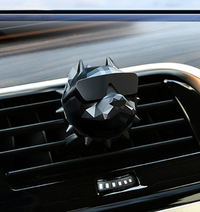 Deodorante per <span class=keywords><strong>Auto</strong></span> a Forma di Testa di Bulldog con Supporto per Fragranza, Decorazione <span class=keywords><strong>Auto</strong></span> per Rimuovere gli Odori, Idea <span class=keywords><strong>Regalo</strong></span> - Product Image 6