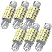 AUXITO Blanc 6500K 31mm 36mm Festoon Ampoule LED Lumineuse Remplacer pour Voiture Intérieur Dôme Courtoisie Porte Carte Tronc Plaque D'immatriculation