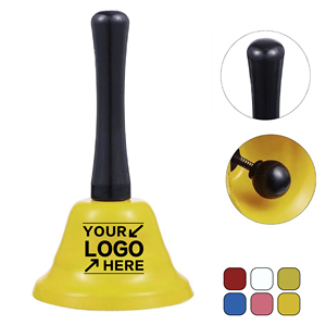 Christmas Metal Hand <b>Bells</b> <b>Dinner</b> Handbell Traditional Holiday Musical Decoration Ring Sound Party Table Service Reception Gift - Product Image 1