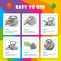 Hotwhip Haute Qualité 13.4L Hélium Réservoir De Gaz pour 50PCS Ballons 50Bar Bouteille D'hélium Vide