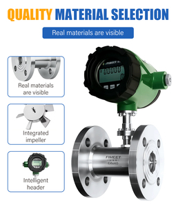 カスタマイズ可能な高精度ステンレス鋼タービン流量センサー（渦流量計）ガス/空気/液体/オイル/水測定OEM - Product Image 6