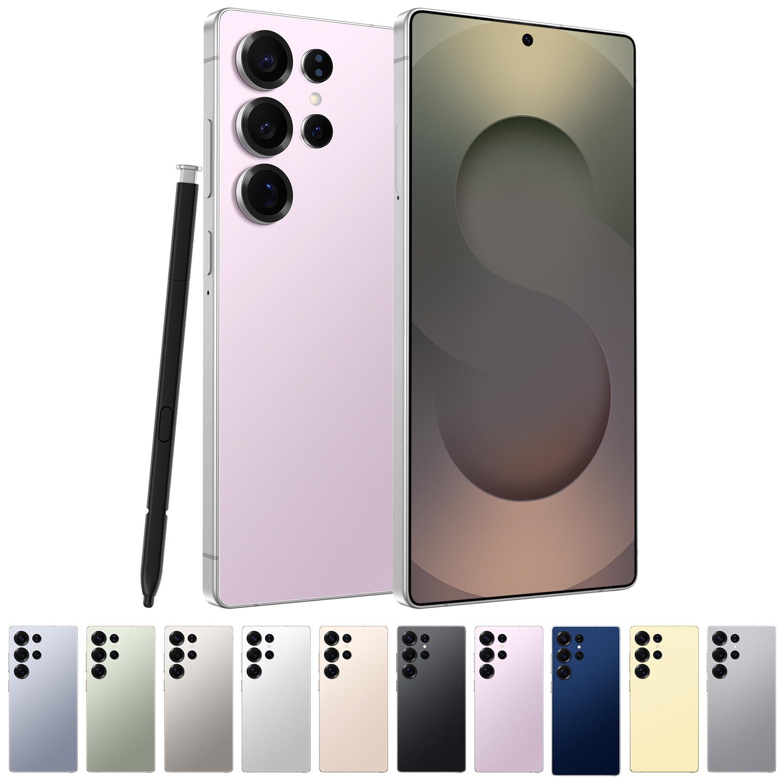 สีม่วงอ่อน/ชมพู