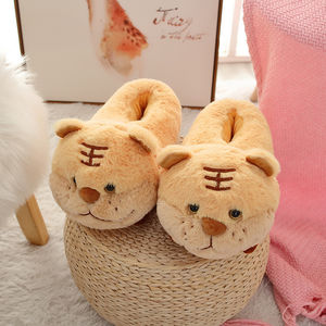 Pantoufles de maison en fourrure pour femme, pantoufles d'hiver à l'épreuve des animaux - Product Image 6