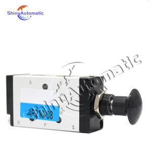 4R210-08 Mechanische handbediende trekventiel 3/<span class=keywords><strong>2</strong></span>-weg aluminium pneumatische handbediende klep pneumatische solenoïde directionele regelkleppen - Product Image 3