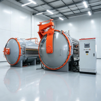 Sistema de Autoclave Compuesto Todo en Uno con Calentamiento, Presurización y Vacío Integrado para Curado de Fibra de Carbono