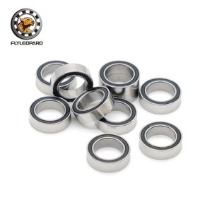 Flyleopard ตลับลูกปืนสแตนเลสสำหรับ2rs Smr128แบบบางขนาดเล็ก8X12X3.5มม. ตลับลูกปืนเรเดียลสำหรับรอกตกปลา - Product Image 2