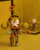Authentique 1000% Crâne Panda 400% Van Gogh Musée Tournesol Série PVC Décoration de La Maison Grand Bébé Boîte Aveugle