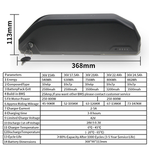 <span class=keywords><strong>Grande</strong></span> capacité 70 cellules Reention <span class=keywords><strong>Polly</strong></span> Dp2170-7 Ebike batterie 36v 48v 20ah 25ah 30ah E Bike batterie pour moteur 1000w 1500w - Product Image 3
