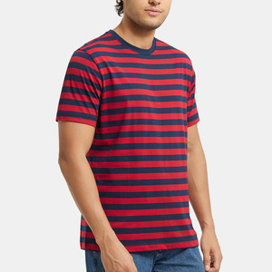 T-shirt à manches courtes pour homme, tendance du moment, 100% coton, tricoté, léger, respirant, coupe confortable, idéal pour un usage quotidien décontracté - Product Image 4