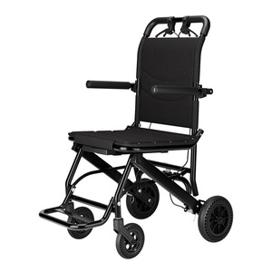 Lightweight <b>Folding</b> <b>Walker</b> Aluminum Alloy Frame 45Cm Wide Seat Comfortable For Seniors Outdoor Use - Product Image 5