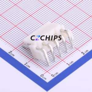 HX39601-5WAH Wire-to-Board Pin Header Bent Lead Through Hole,P=3.96mm Connector 1x5P 3.96mm Right Angle Insert VH - Product Image 2