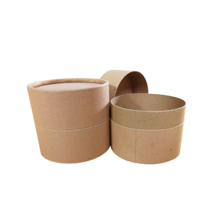 OEM ODM personalizado cilindro caja de embalaje de papel caja de tubo redondo de cartón, caja de cilindro de tubo de papel Kraft al por mayor - Product Image 6