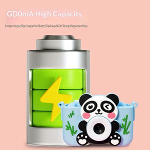 Mini Cámara Portátil de Doble Lente para Niños con Pantalla IPS de 2.0 Pulgadas, Modo Ráfaga y Temporizador de Juego, Sensor CCD para Tomar Fotos y Videos - Product Image 2