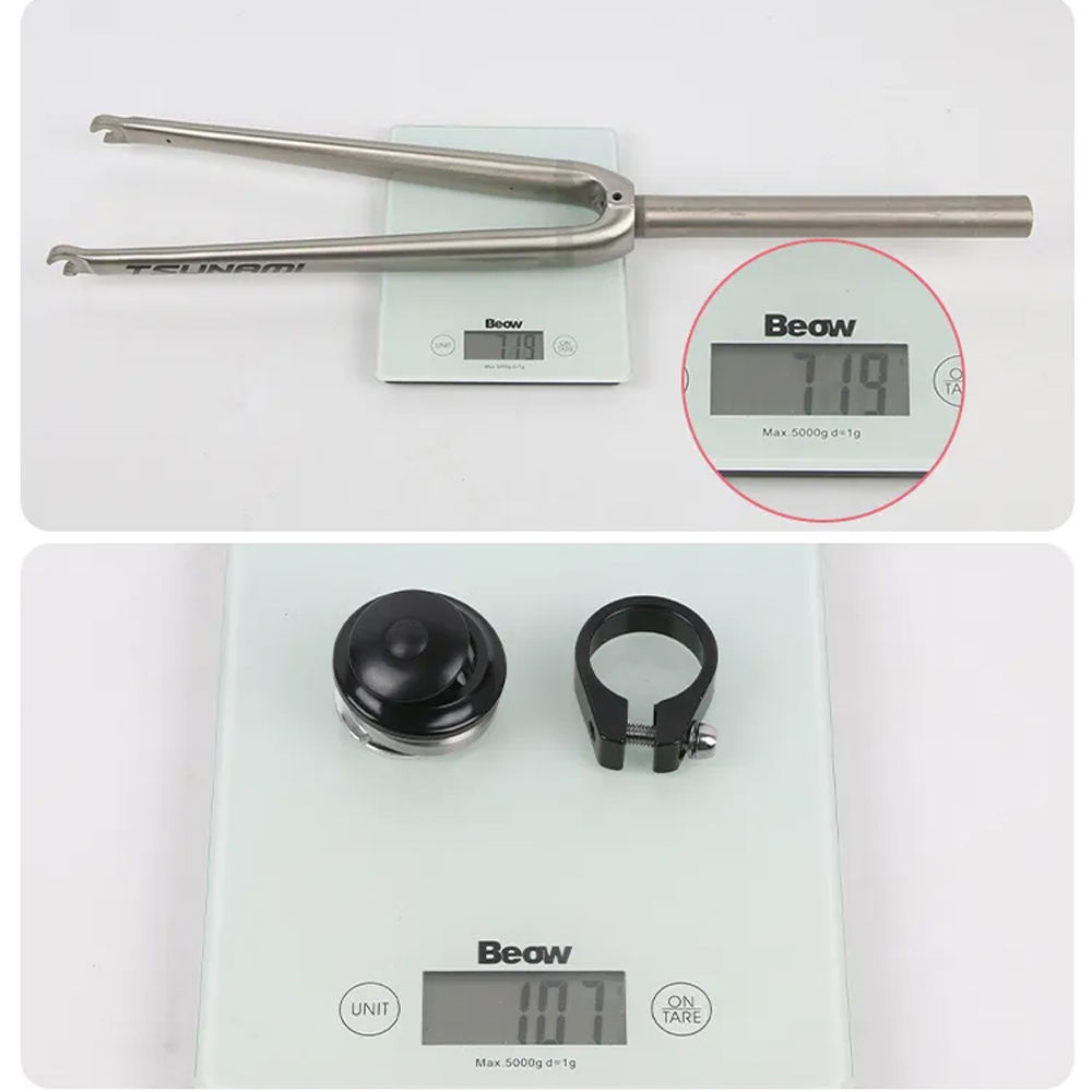 Scatto Fisso Forcella Bici Da Corsa Alluminio Carbonio Telaio