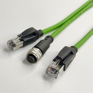 Connecteur de raccordement RJ45 industriel M12 à 4 broches de type A, <span class=keywords><strong>prise</strong></span> femelle, pour câble <span class=keywords><strong>Ethernet</strong></span> de codage réseau, Chine - Product Image 4