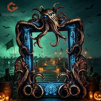 Nouveautés Accessoires d'Halloween Cadre Photo Gonflable pour Selfie Articles Promotionnels pour Fête Bar Festival Décoration