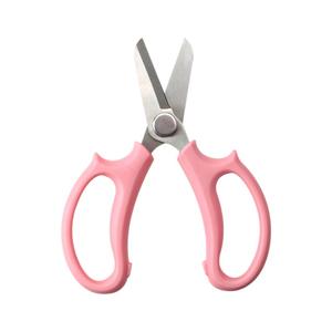Sécateur rose en acier inoxydable à lames croisées, outil de jardinage manuel pour la taille des plantes d'intérieur - Product Image 1