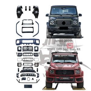 New W465 Nâng Cấp Để G Class W465 G63 Cơ Thể Kit 1vs1 Kích Thước Phía Trước Bumper Lưới Tản Nhiệt Hơn Fender Xe Bumper Phụ Tùng Ô Tô Bên Ngoài Bodykit - Product Image 2