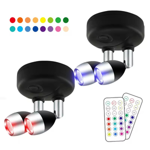 Lampes d'appoint à LED réglables à 13 couleurs, sans fil, fonctionnant sur piles, pour la maison - Product Image 6