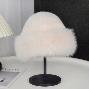 Sombrero <span class=keywords><strong>de</strong></span> pescador Simple <span class=keywords><strong>de</strong></span> moda <span class=keywords><strong>de</strong></span> Invierno para mujer, sombrero Mongol <span class=keywords><strong>de</strong></span> felpa <span class=keywords><strong>de</strong></span> piel sintética <span class=keywords><strong>de</strong></span> visón grueso y cálido para las estaciones <span class=keywords><strong>de</strong></span> otoño e invierno - Product Image 1