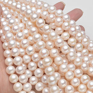 Professional Supply of AAA Grade 10-11mm White Freshwater <b>Pearl</b> Necklace BXL113-11011 Semi-Finished Natural <b>Loose</b> <b>Pearls</b> - Product Image 1