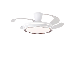 Modern Simple Silent High Wind <b>LED</b> <b>Light</b> <b>Ceiling</b> <b>Fan</b> Invisible Eye Protection 3 Blades Remote Control Switch for Living Room - Product Image 1