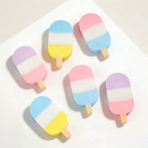 Gommes à effacer Kawaii en forme de crème glacée, très populaires, pour enfants, cadeaux pour la Journée des enfants, papeterie et fournitures scolaires, adaptées aux enfants - Product Image 2