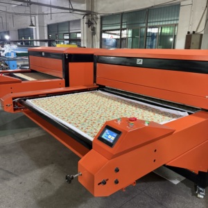 Automatic Heat Press <b>Machine</b> to Print on Big Size Mouse Pad Blankets <b>Printing</b> <b>Machine</b> Transfer <b>Machine</b> Two Working Platens - Product Image 2