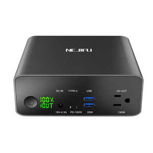 Nouvelle arrivée <span class=keywords><strong>2023</strong></span>, design unique, batterie externe PD 100W, batterie externe 40000mAh avec prise secteur 220V, chargeur <span class=keywords><strong>portable</strong></span> 130W - Product Image 1