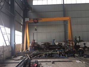 Pont roulant monopoutre 3t 5t avec palan électrique à chaîne A3, léger, pour extérieur, monté sur rail, SEVENCRANE - Product Image 6