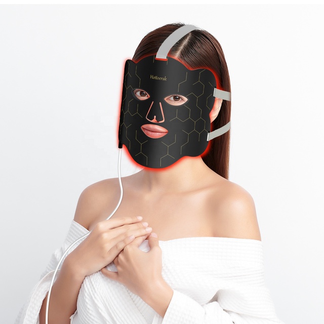 Guangdong Manufacturers Redlight Led Anti Aging Light Mask Led Light Therapy Mask Silicone Facial Led Mask