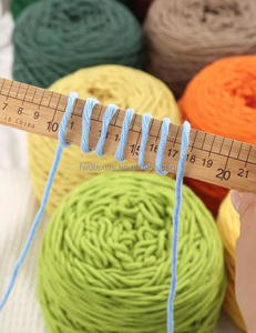 Filato di <span class=keywords><strong>Cotone</strong></span> al Latte a 8 Capi 400g Cono in Acrilico per Pistola Tufting Filo per Tappeti <span class=keywords><strong>Filati</strong></span> per Moquette Tuftata all'Ingrosso - Product Image 6