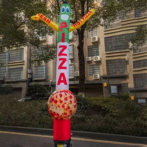 Outdoor Inflatables Custom Sky <strong>Dancer</strong> 18ft Tall Pizza Air Inflatable Tube Man <strong>Dancer</strong> With Pizza <strong>Sign</strong> - Product Image 1