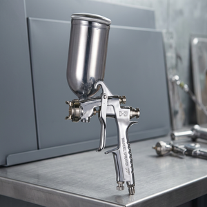 Meilleurs prix, pistolet à peinture pneumatique haute pression ANEST I WATA, corps en aluminium, capacité du gobelet de 400 ml, conception facile à utiliser - Product Image 3