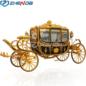 Chariot de Princesse Royal Populaire, Accessoire de Film / Chariot de Mariage de Luxe / Chariots et Calèches à Chevaux à Vendre - Product Image 2