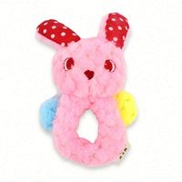 Animal mignon forme ours vache lapin Durable grinçant interactif animaux en peluche jouet pour animaux de compagnie en peluche noël sexe mâcher chien jouets