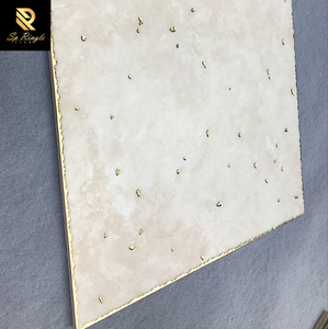 Springletile 60x60 porcelaine antidérapant boîte personnalisée couleur rose or cadre carreaux <span class=keywords><strong>de</strong></span> sol en céramique pour <span class=keywords><strong>salle</strong></span> <span class=keywords><strong>de</strong></span> bains - Product Image 4