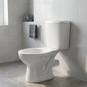 Premium Grade Washdown Ceramic Two Piece Water Closet Sleek High Quality Bathroom Toilet WC Set - Product Image 2