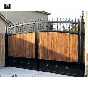 Puertas <span class=keywords><strong>de</strong></span> Entrada Inteligentes <span class=keywords><strong>de</strong></span> <span class=keywords><strong>Madera</strong></span> con Barras <span class=keywords><strong>de</strong></span> Hierro para Casas, Puertas Batientes <span class=keywords><strong>de</strong></span> <span class=keywords><strong>Madera</strong></span> Sólida con Abrepuertas Eléctrico - Product Image 6