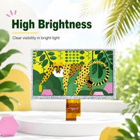 Hochhelles LVDS IPS TFT LCD-Modul 7,0 Zoll 1024x600 Kundenspezifisches LCD-Display für Industrielle HMI-Terminals