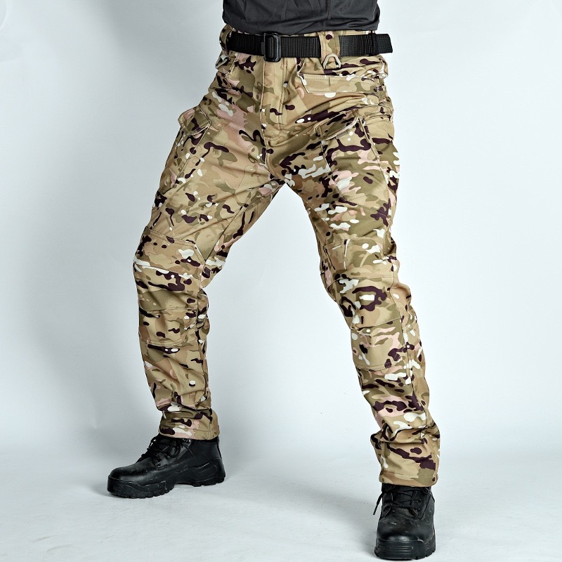 Automne et hiver, modèle CP camouflage doublé en velours.