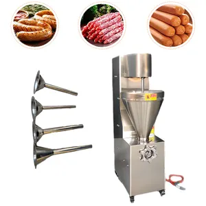 Автоматическая Коммерческая Машина для изготовления колбасных изделий-Электрический чоризо/салями/колбаса/наполнитель для сосисок и итальянских сосисок